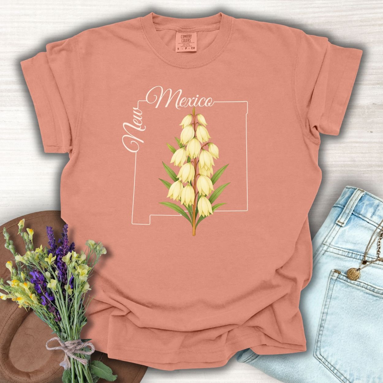 New Mexico State Flower T-Shirt — Yucca