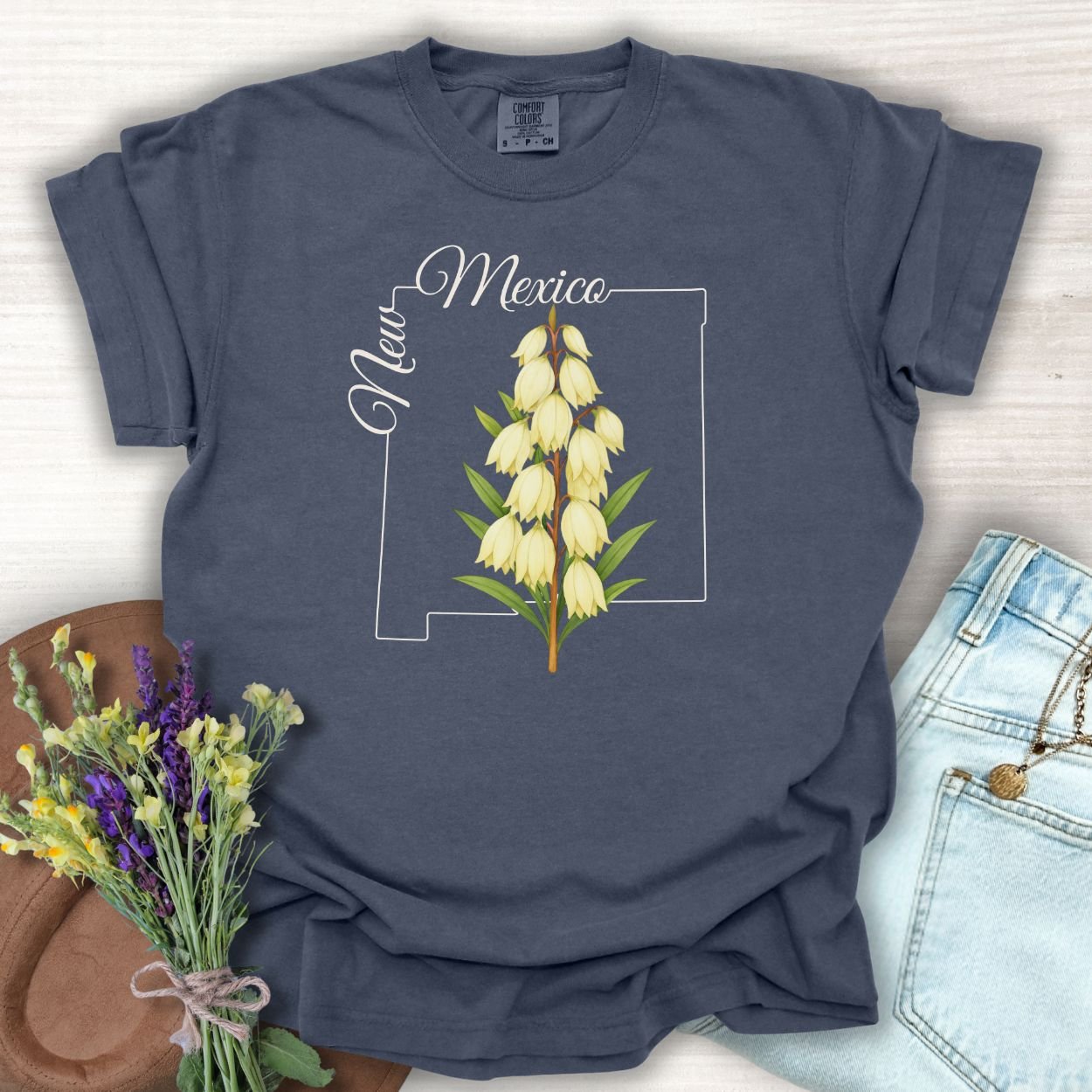 New Mexico State Flower T-Shirt — Yucca