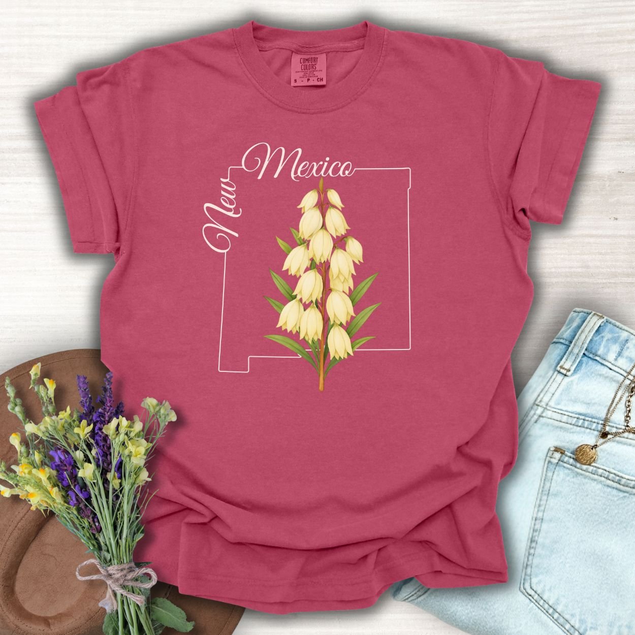 New Mexico State Flower T-Shirt — Yucca