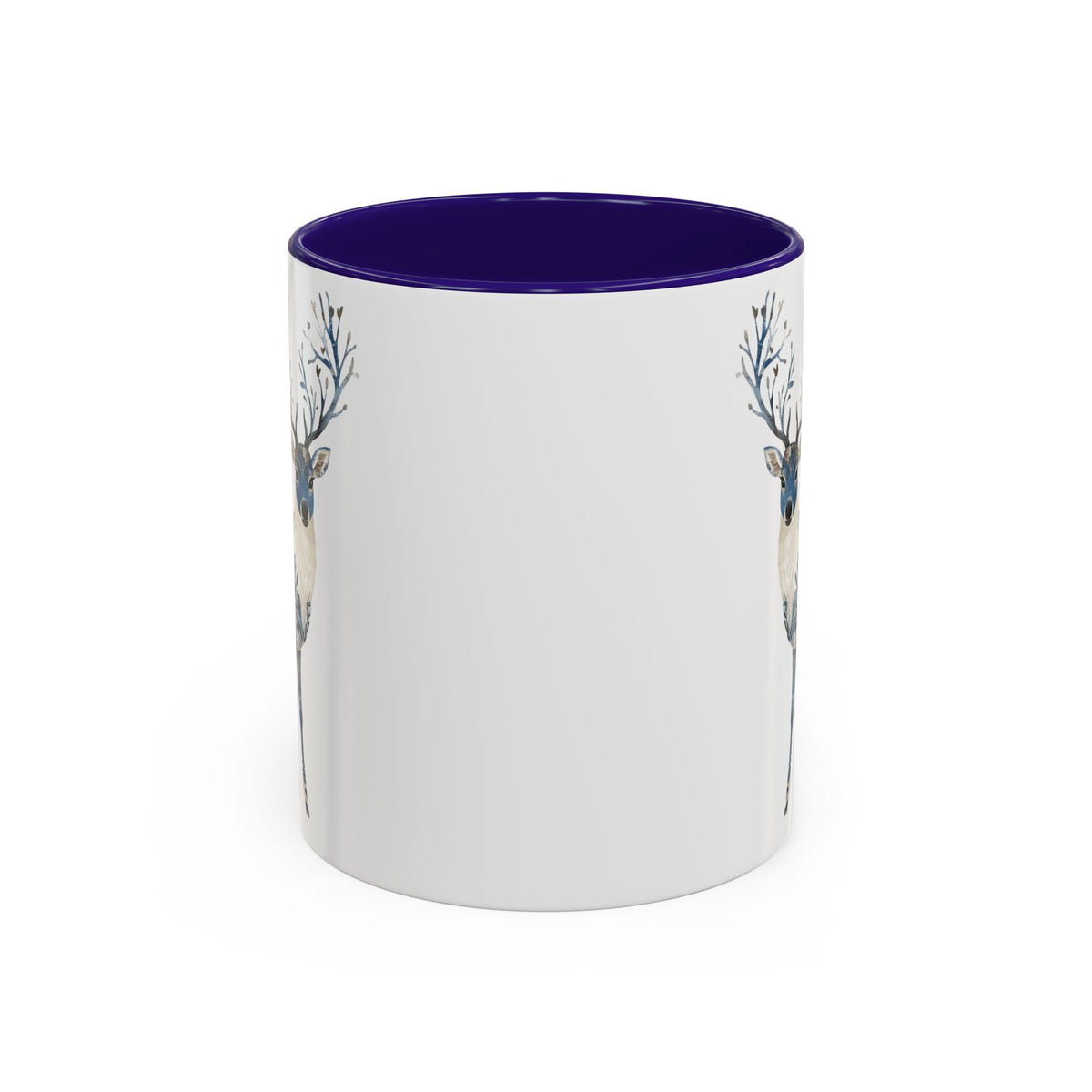 Nordic Chinoiserie Winter Buck Mug (11/15oz)
