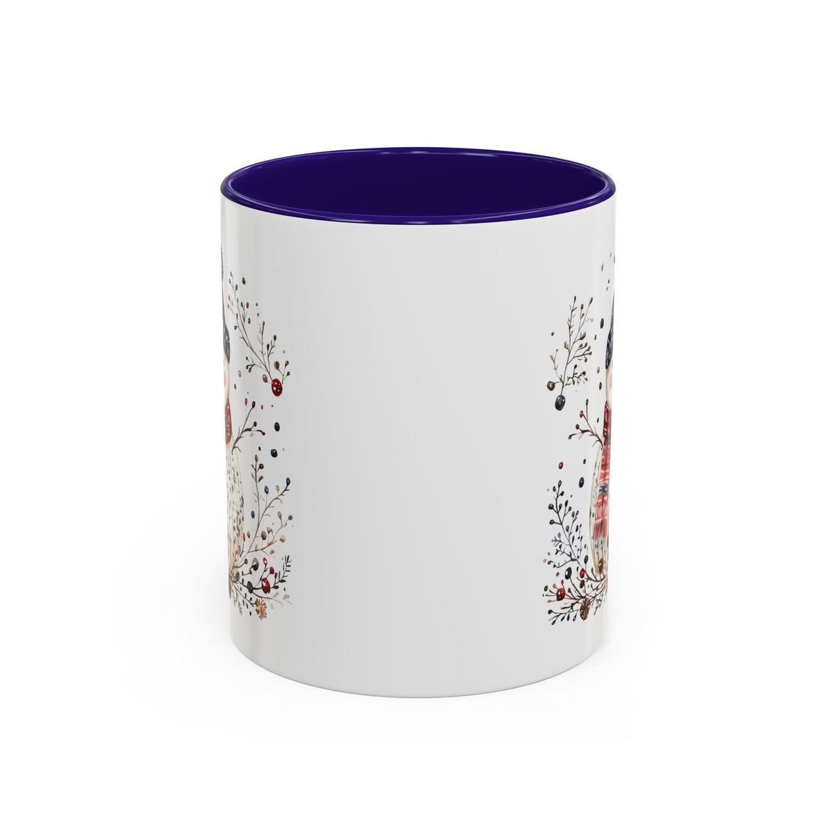 Nordic Folk Art Snowman Mug (11/15oz)