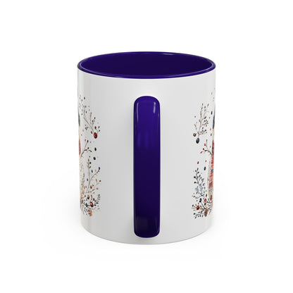 Nordic Folk Art Snowman Mug (11/15oz)