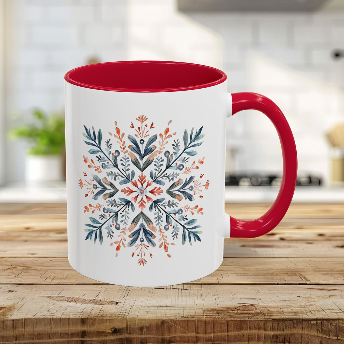 Nordic Folk Snowflake Mug (11/15oz)
