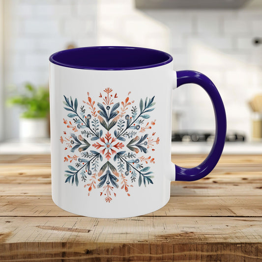 Nordic Folk Snowflake Mug (11/15oz)
