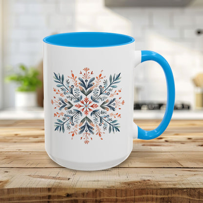 Nordic Folk Snowflake Mug (11/15oz)