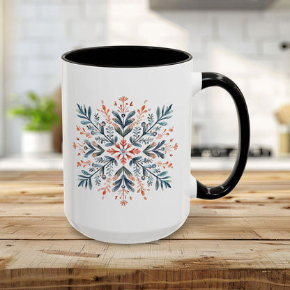 Nordic Folk Snowflake Mug (11/15oz)