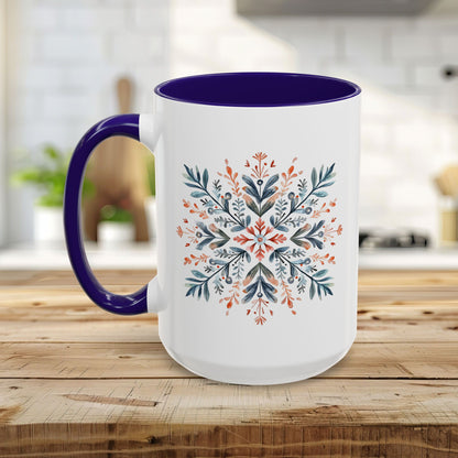 Nordic Folk Snowflake Mug (11/15oz)