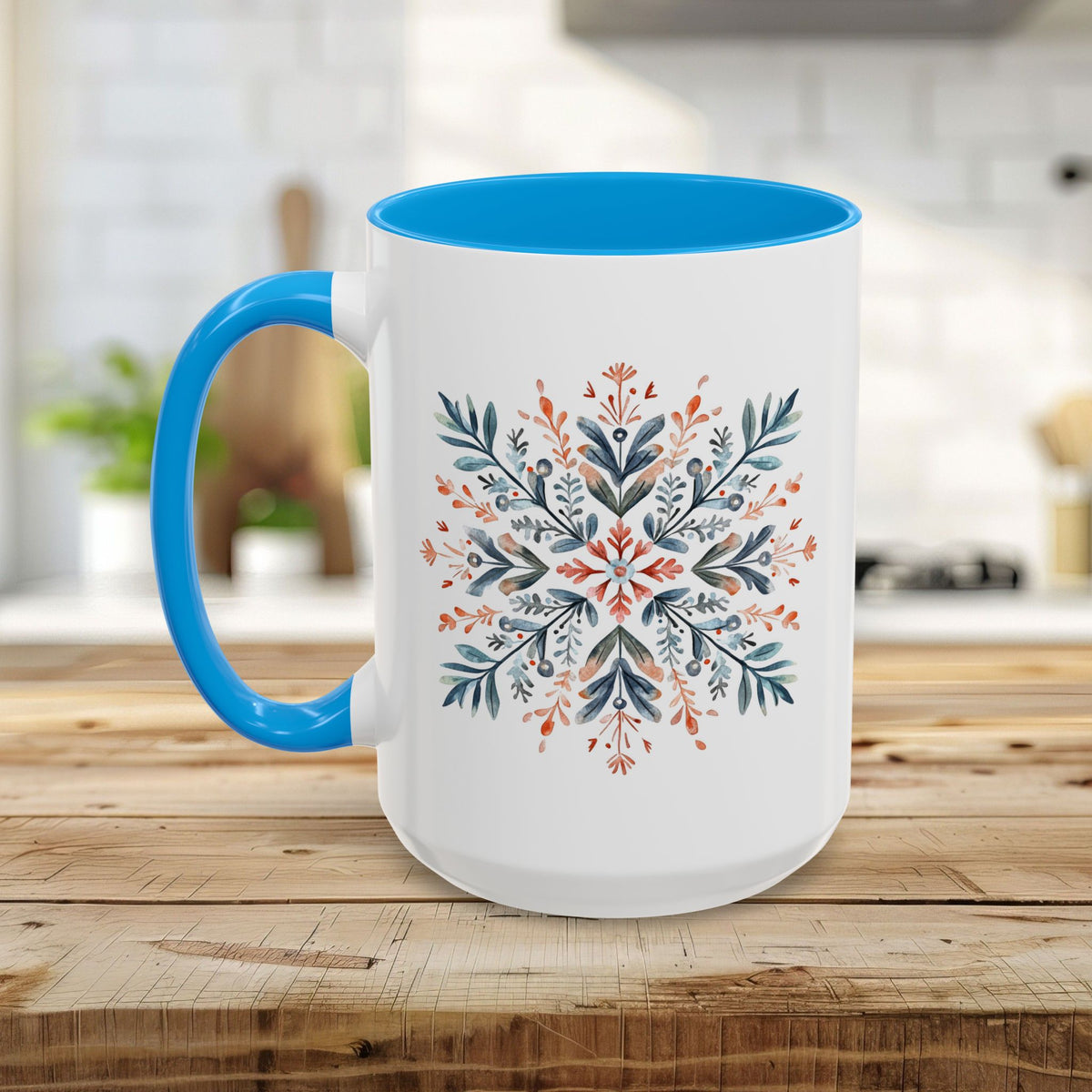 Nordic Folk Snowflake Mug (11/15oz)
