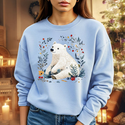 Nordic Polar Bear Sweatshirt