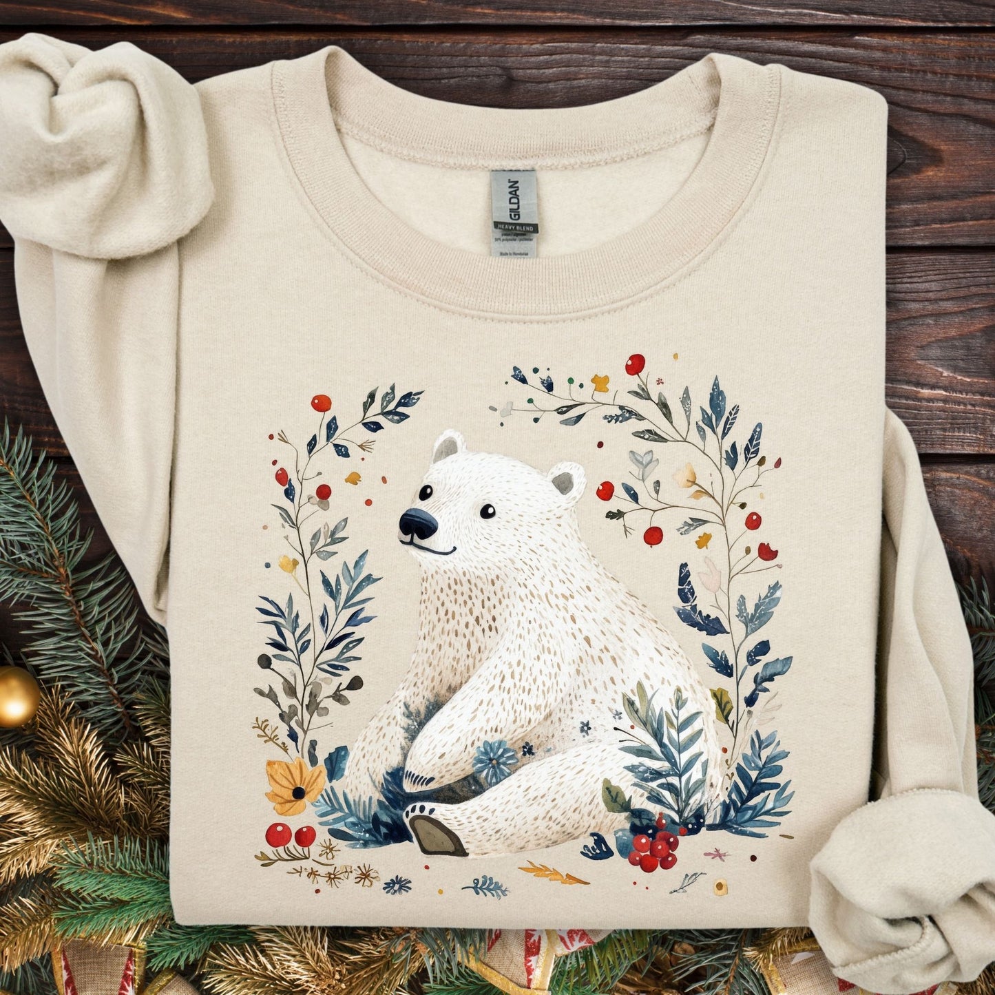Nordic Polar Bear Sweatshirt