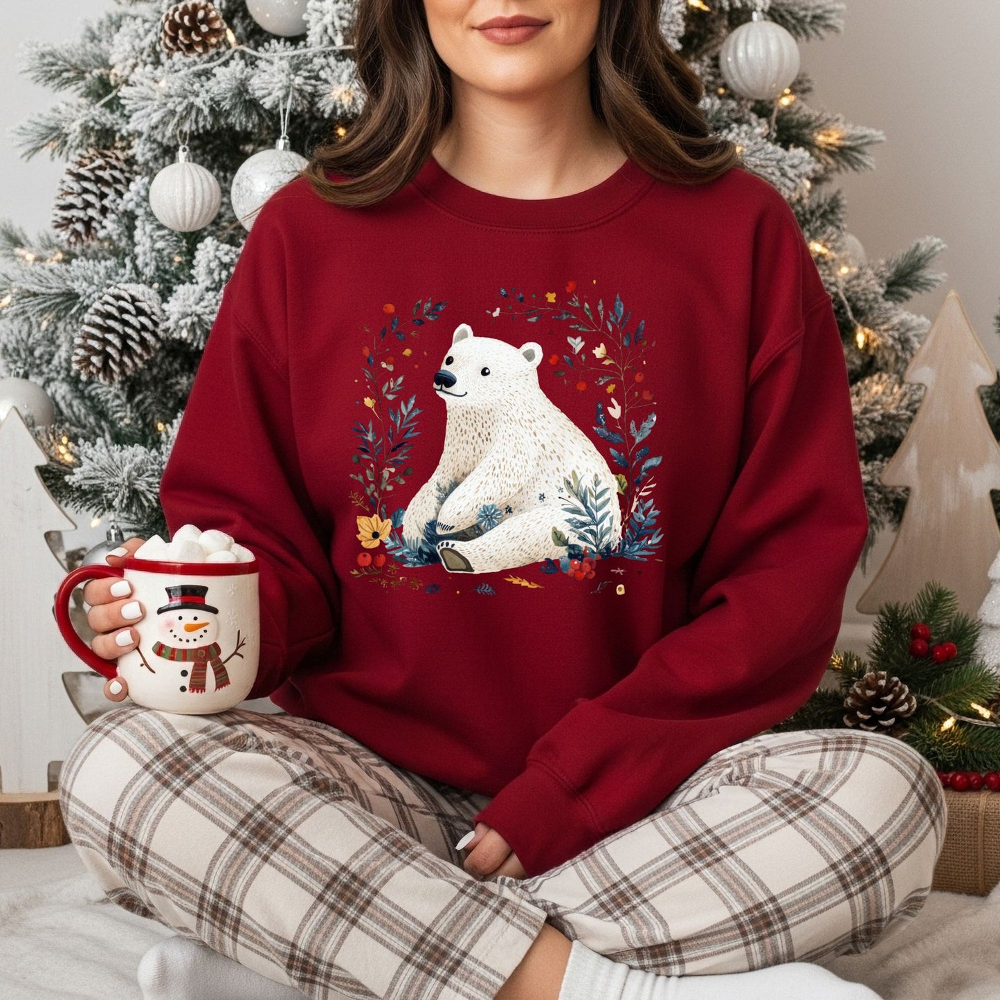 Nordic Polar Bear Sweatshirt