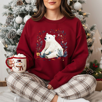 Nordic Polar Bear Sweatshirt
