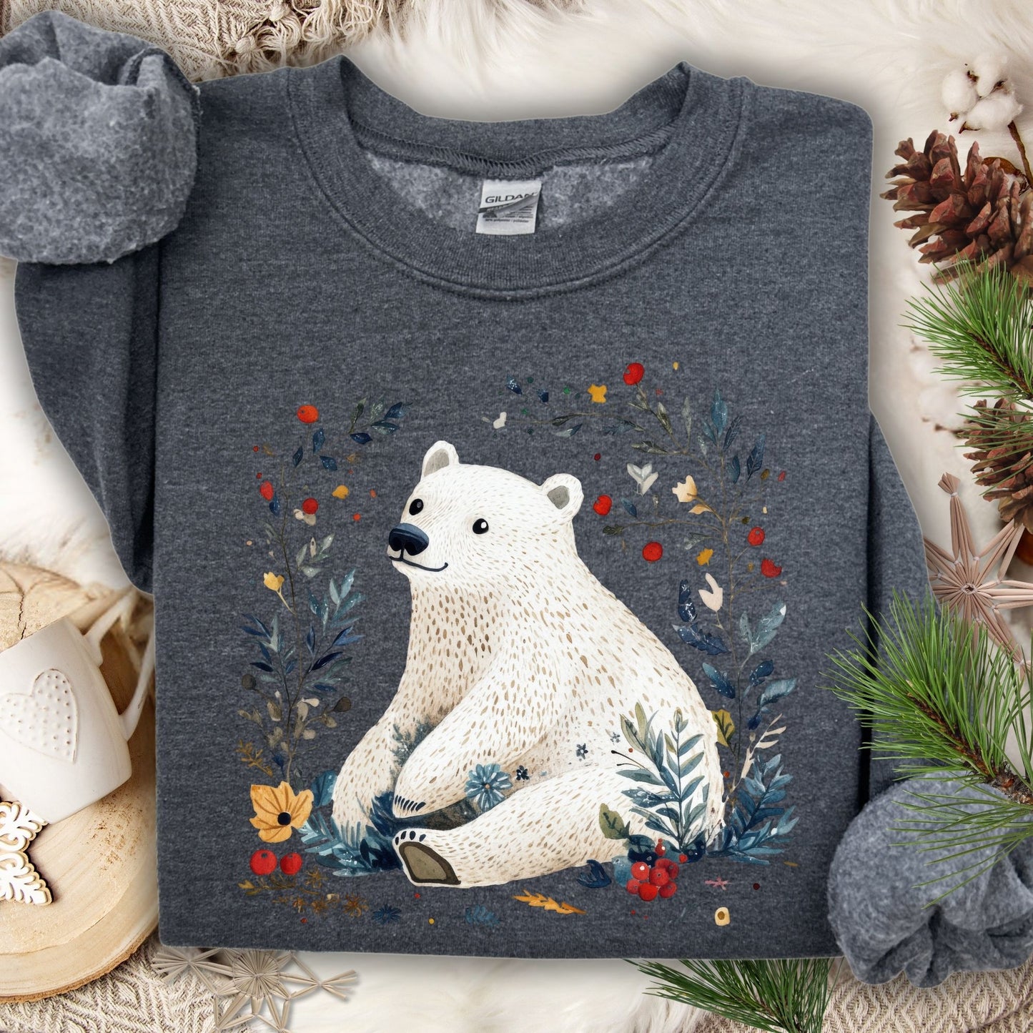 Nordic Polar Bear Sweatshirt