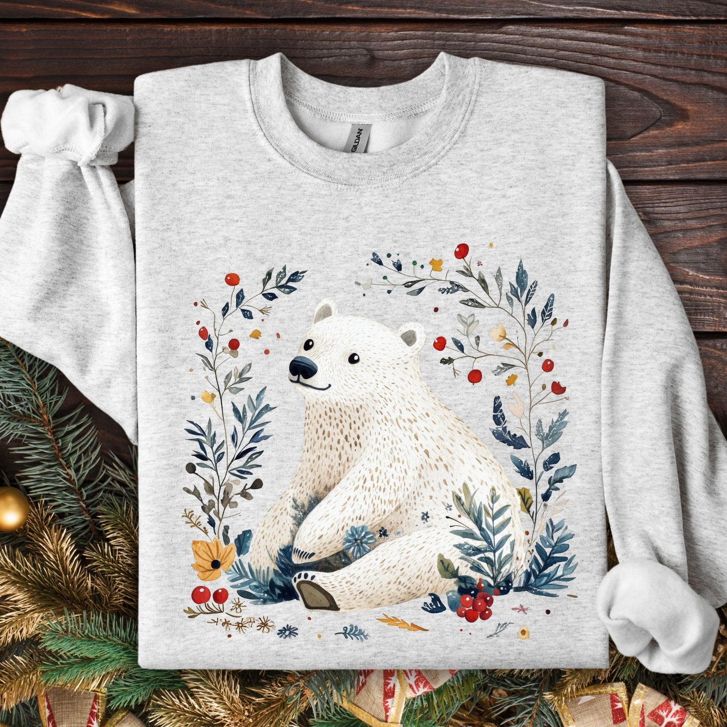 Nordic Polar Bear Sweatshirt