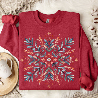 Nordic Snowflake Sweatshirt
