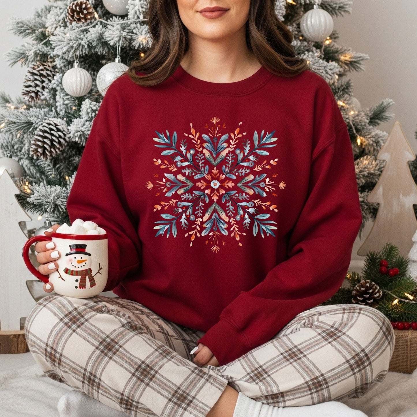 Nordic Snowflake Sweatshirt