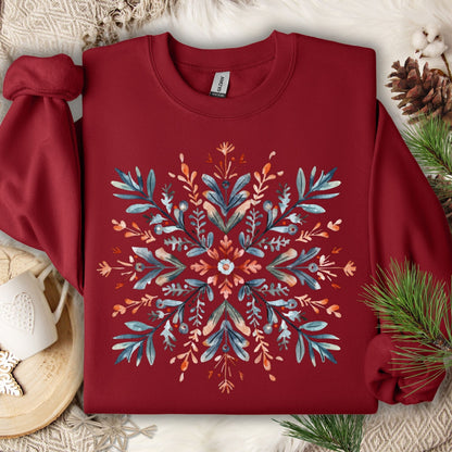 Nordic Snowflake Sweatshirt