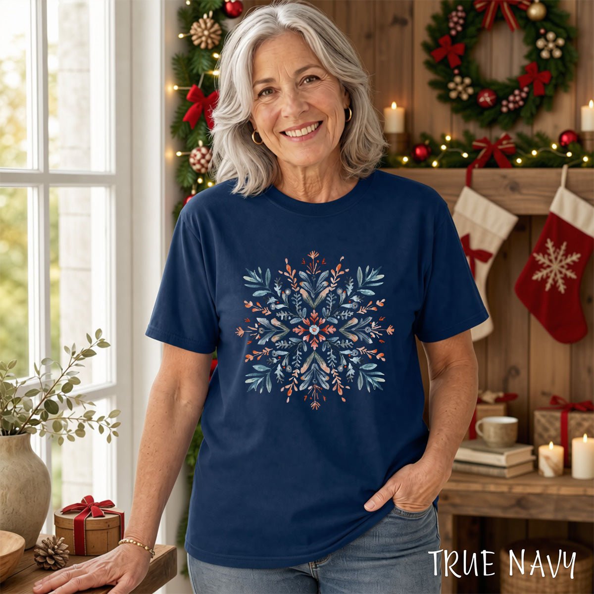 Nordic Snowflake T-Shirt