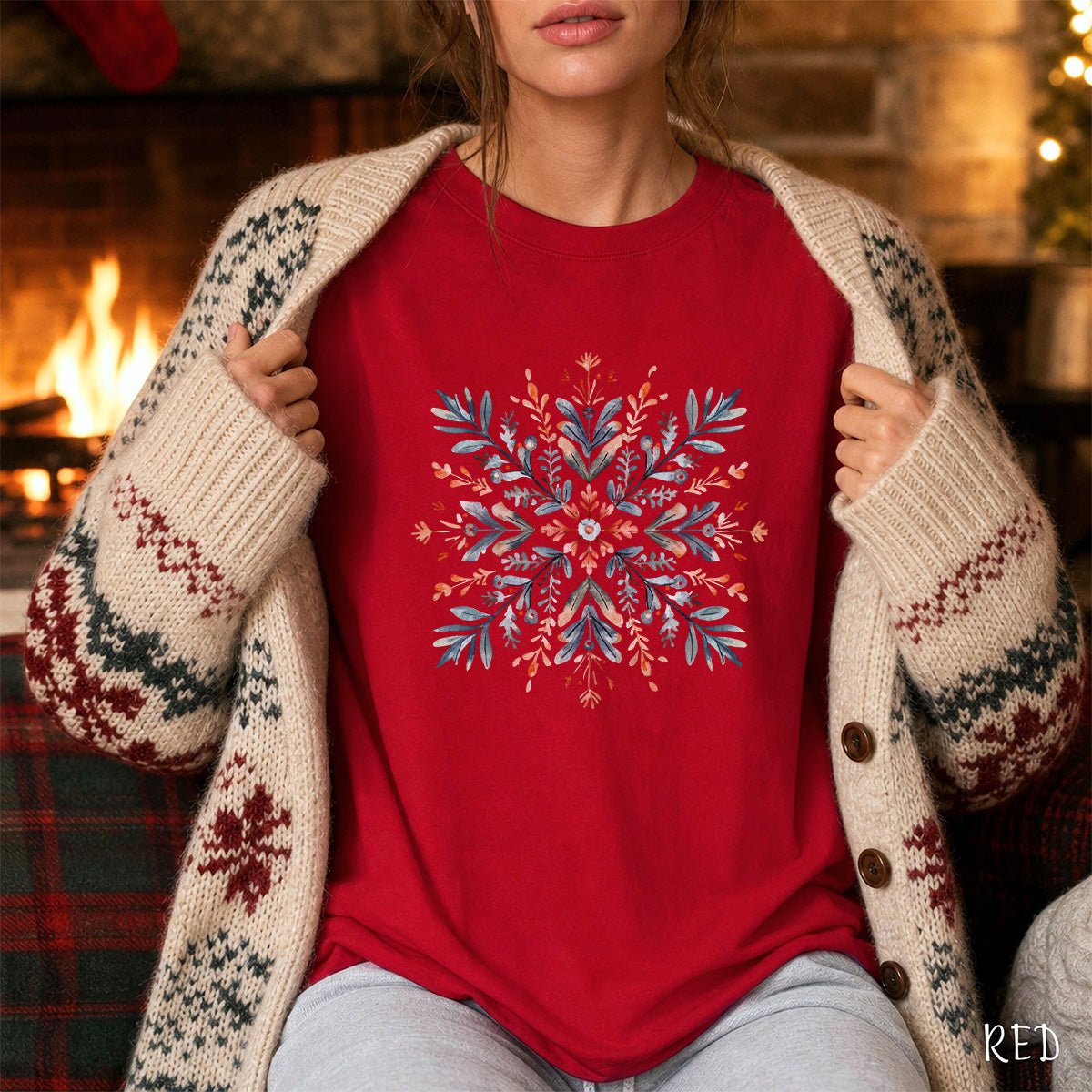 Nordic Snowflake T-Shirt