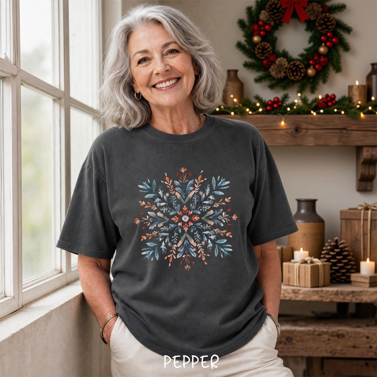 Nordic Snowflake T-Shirt