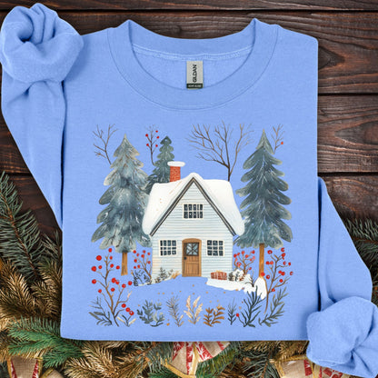 Nordic Winter Cabin Sweatshirt