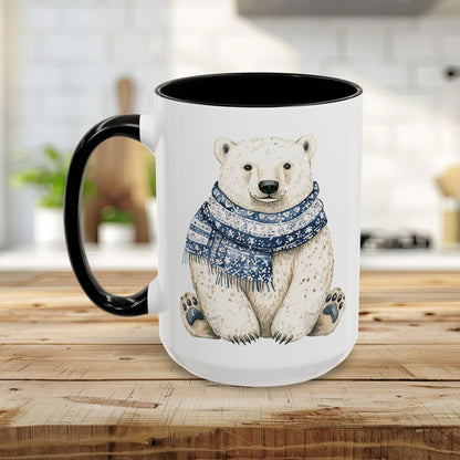 Nordic Winter Polar Bear Mug (11/15oz)