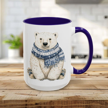 Nordic Winter Polar Bear Mug (11/15oz)