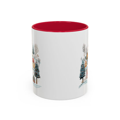 Nordic Winter Village Ceramic Mug (11/15oz)
