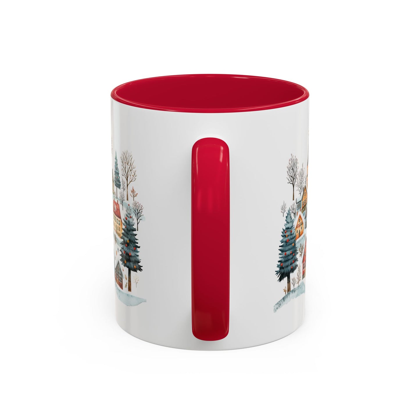Nordic Winter Village Ceramic Mug (11/15oz)