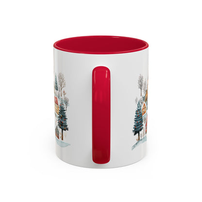 Nordic Winter Village Ceramic Mug (11/15oz)