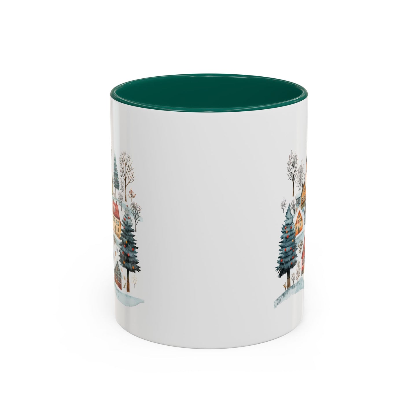 Nordic Winter Village Ceramic Mug (11/15oz)