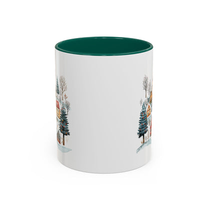 Nordic Winter Village Ceramic Mug (11/15oz)