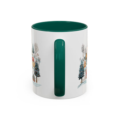 Nordic Winter Village Ceramic Mug (11/15oz)
