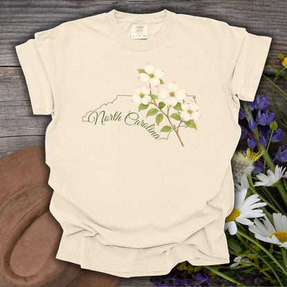 North Carolina State Flower T-Shirt - Flowering Dogwood