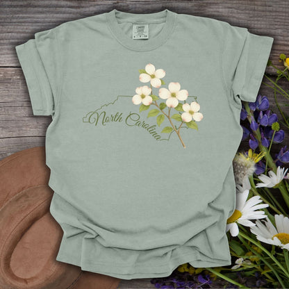 North Carolina State Flower T-Shirt - Flowering Dogwood