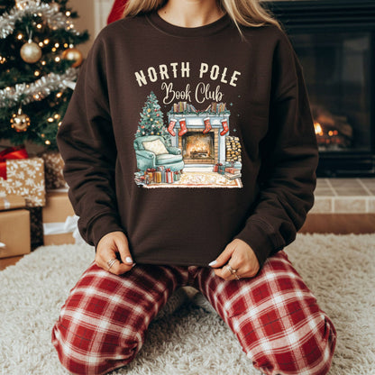 North Pole Book Club Sweatshirt