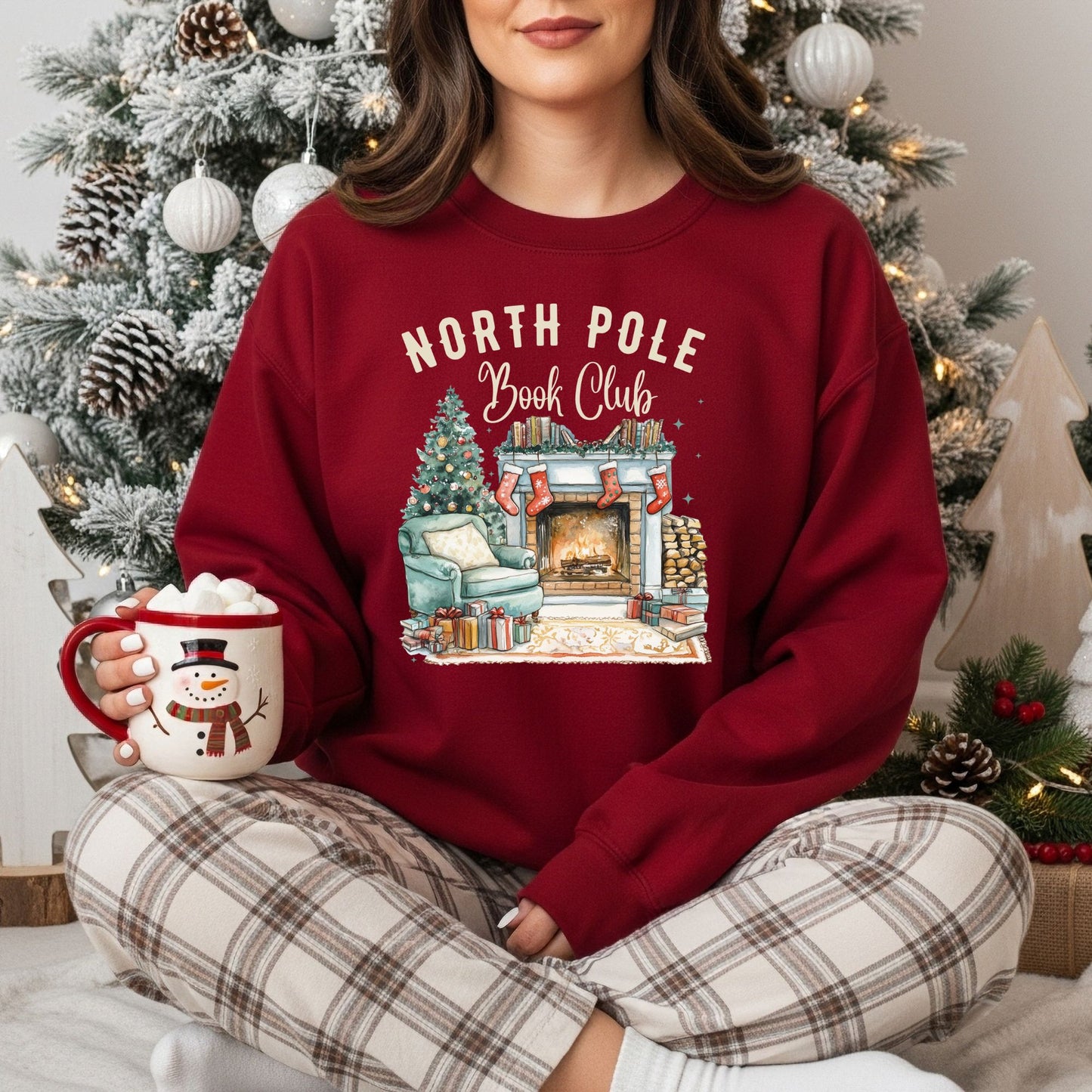 North Pole Book Club Sweatshirt