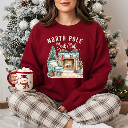 North Pole Book Club Sweatshirt