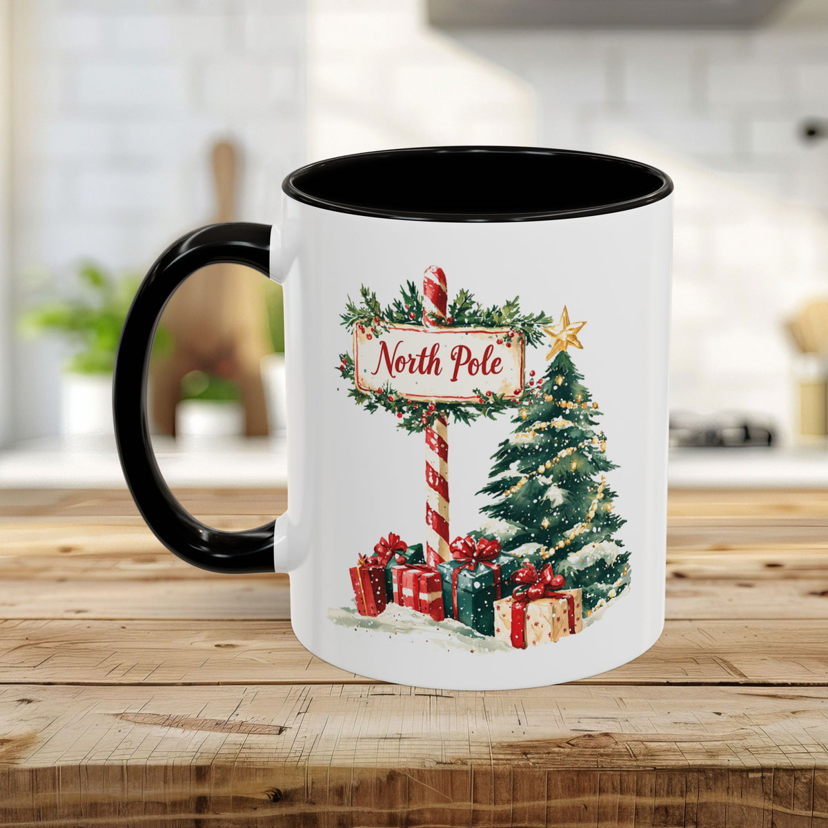 North Pole Christmas Mug (11/15oz)