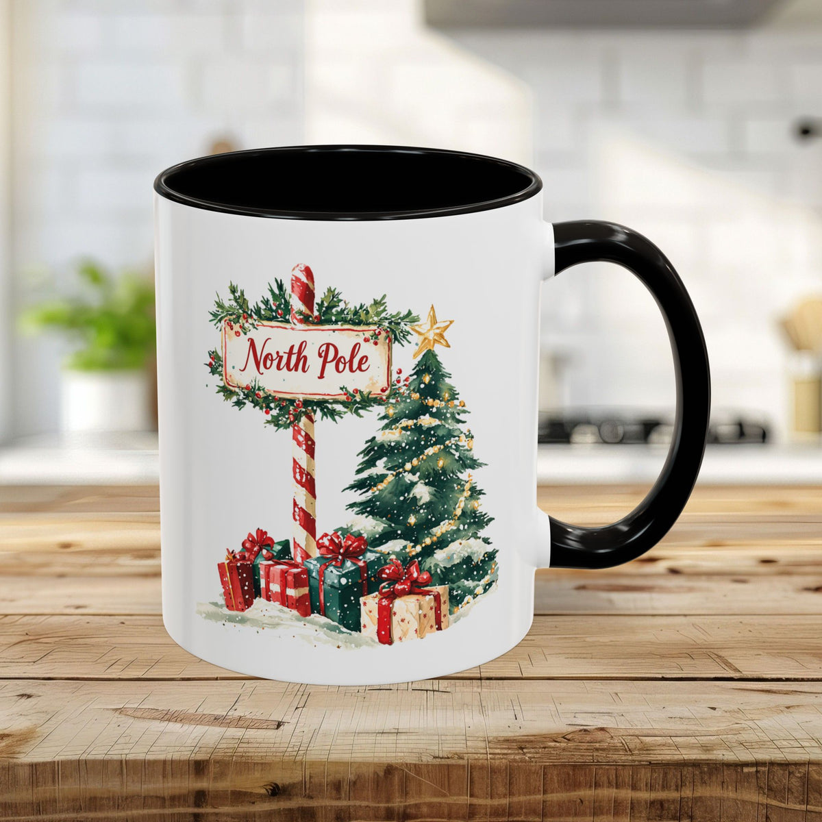 North Pole Christmas Mug (11/15oz)