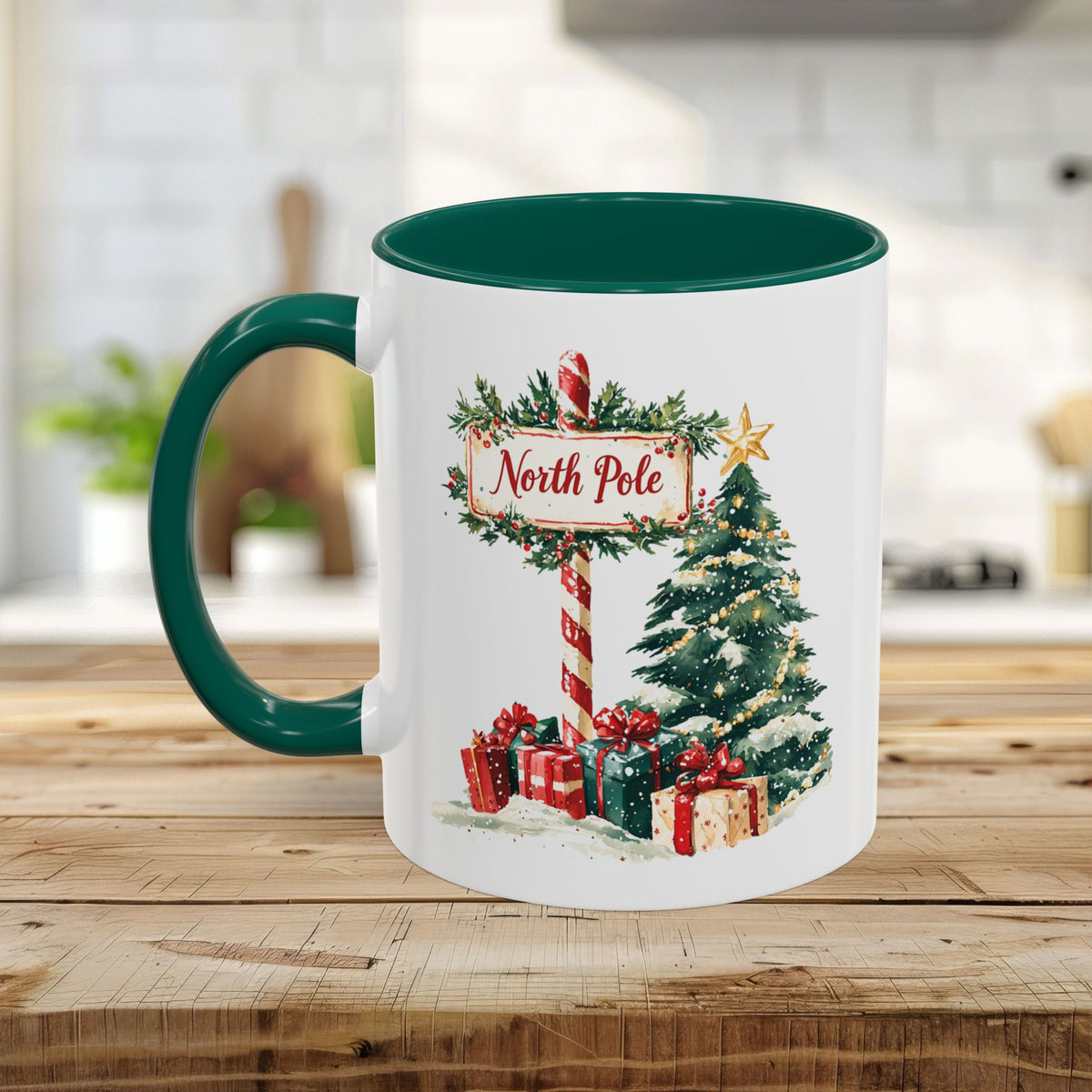 North Pole Christmas Mug (11/15oz)
