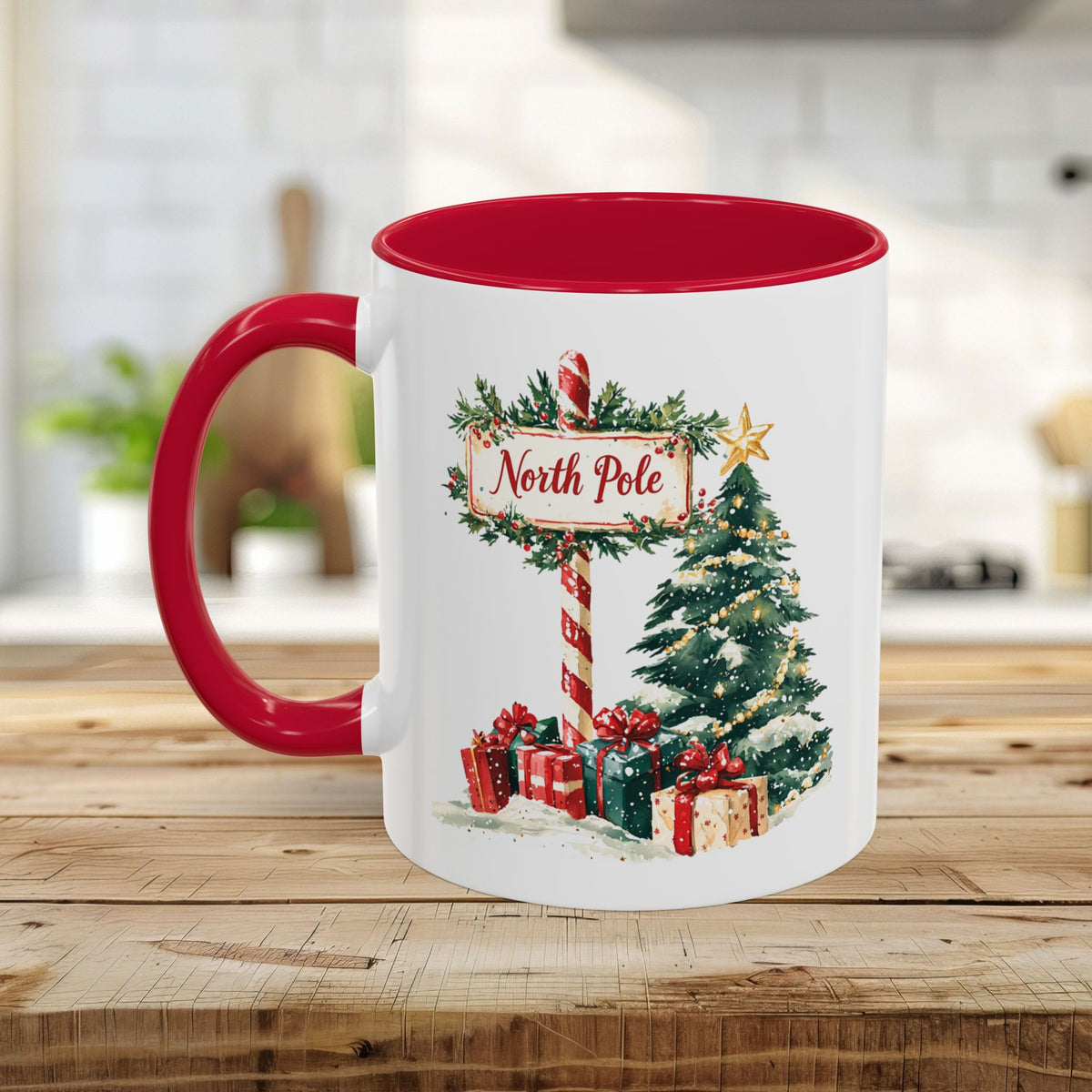North Pole Christmas Mug (11/15oz)
