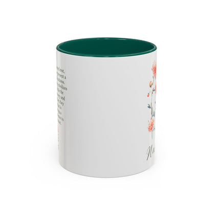 November Birth Month Flower Mug