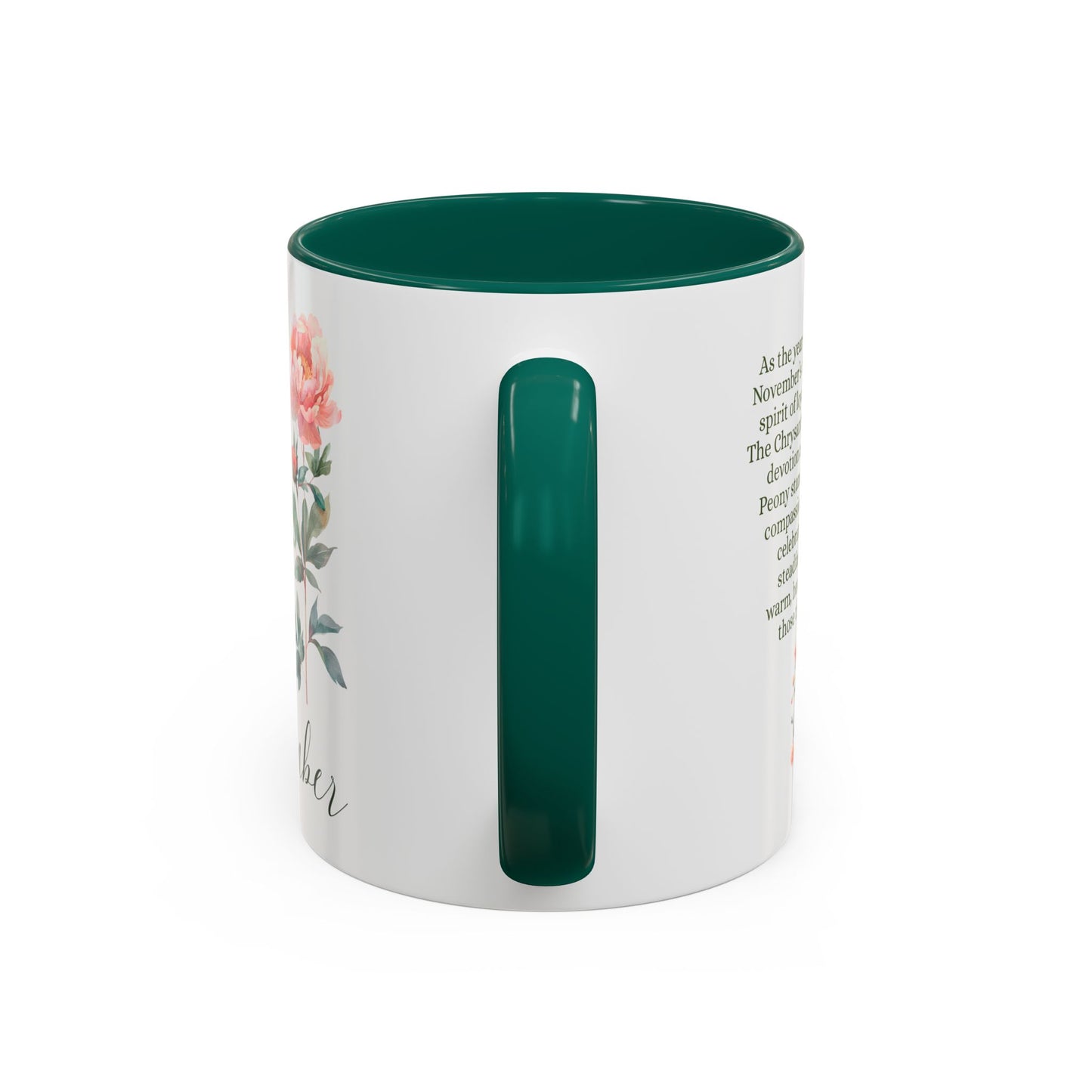 November Birth Month Flower Mug