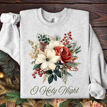 Oh Holy Night Bouquet Sweatshirt