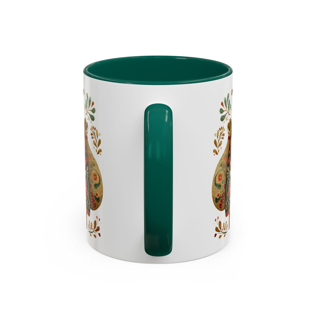 Old World Saint Nicholas Folk Art Mug (11/15oz)