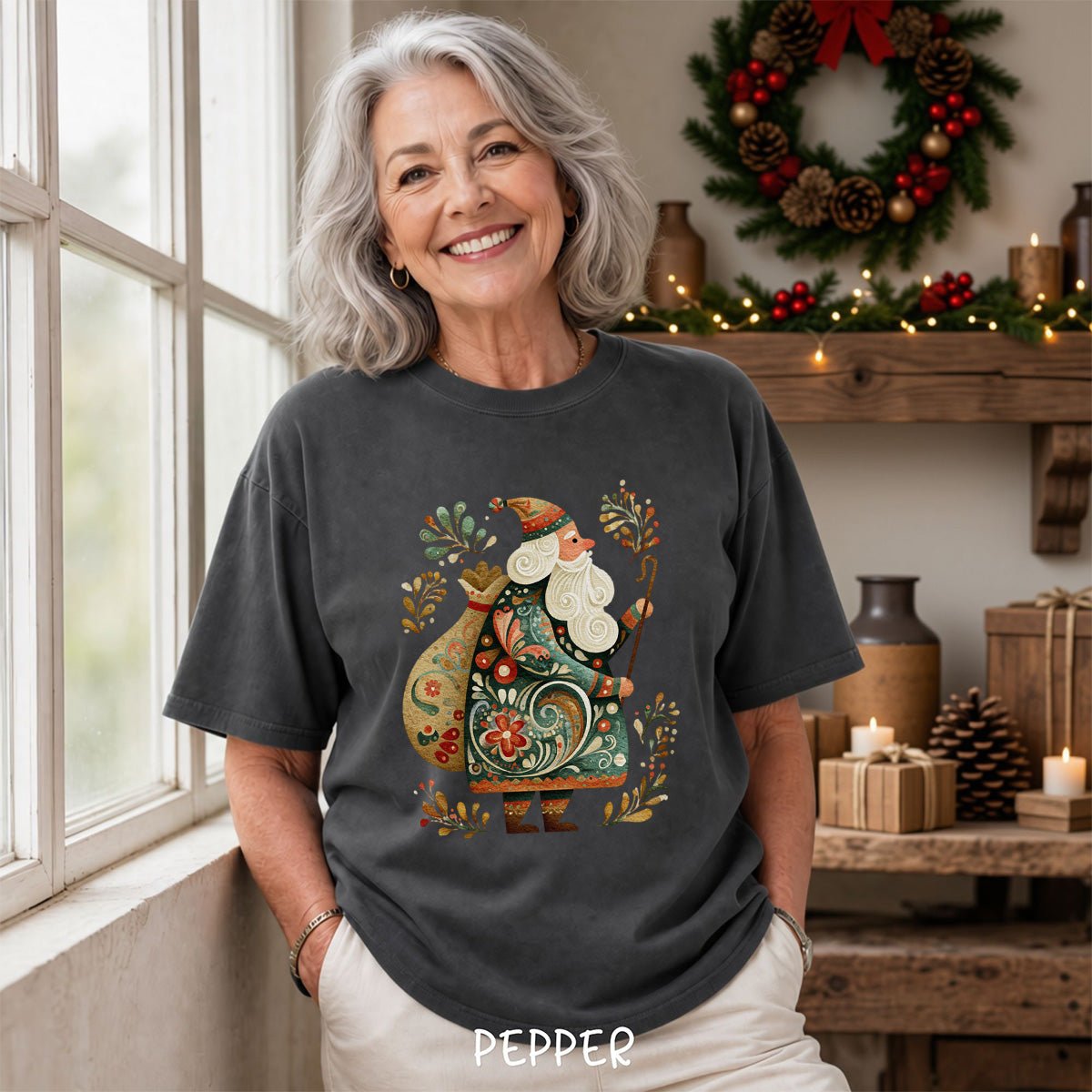 Old World St. Nicholas Holiday T-Shirt