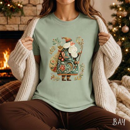 Old World St. Nicholas Holiday T-Shirt