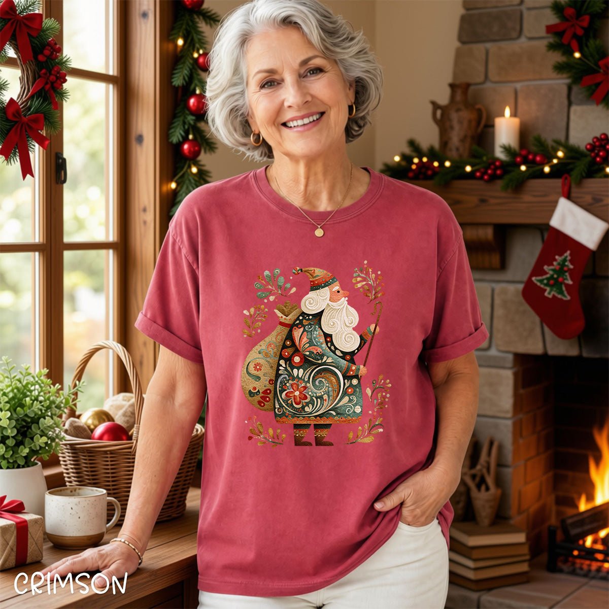 Old World St. Nicholas Holiday T-Shirt