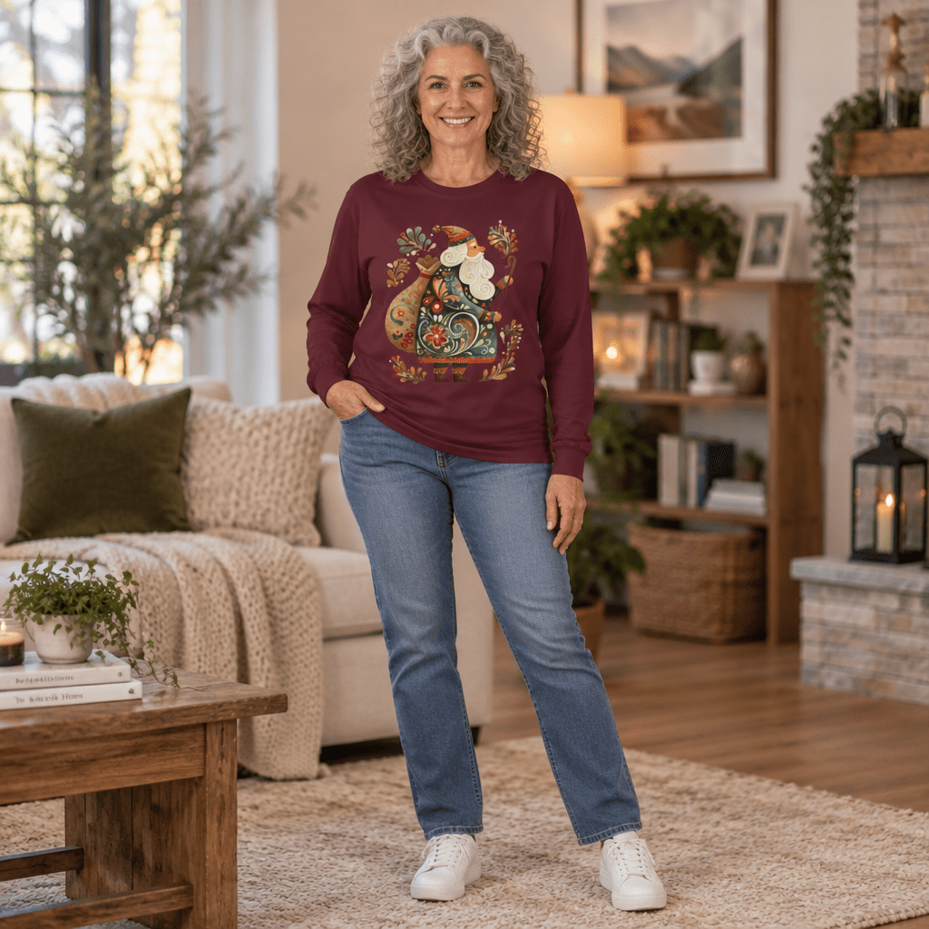 Old-World St. Nicholas Long Sleeve Tee